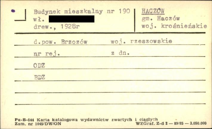 budynek mieszkalny, skan 1