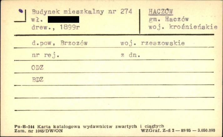 budynek mieszkalny, skan 1
