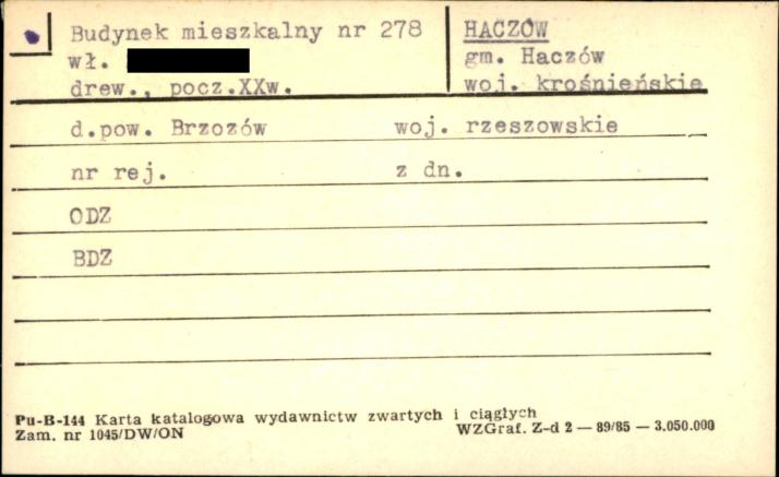budynek mieszkalny, skan 1