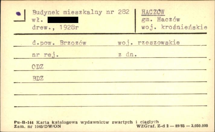budynek mieszkalny, skan 1