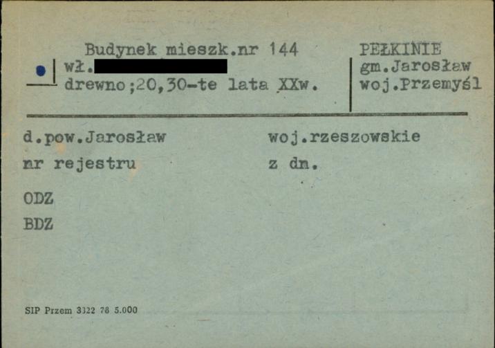 budynek mieszkalny, skan 1