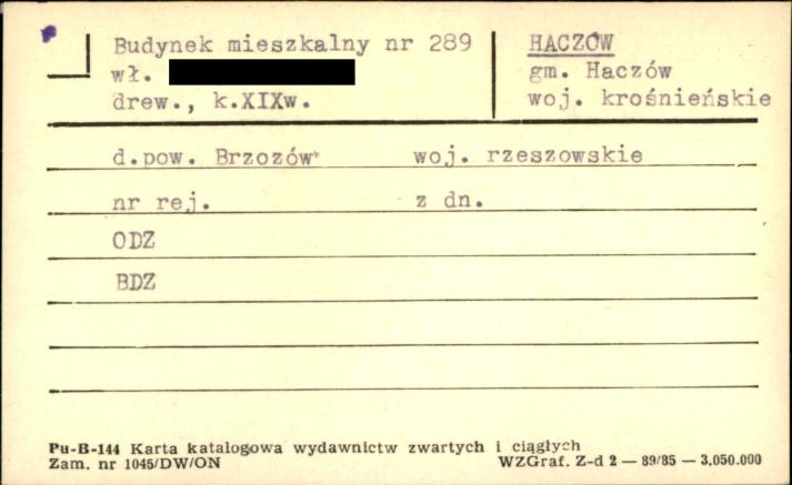 budynek mieszkalny, skan 1