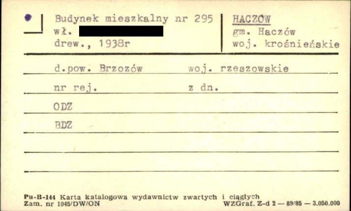 budynek mieszkalny, skan 1