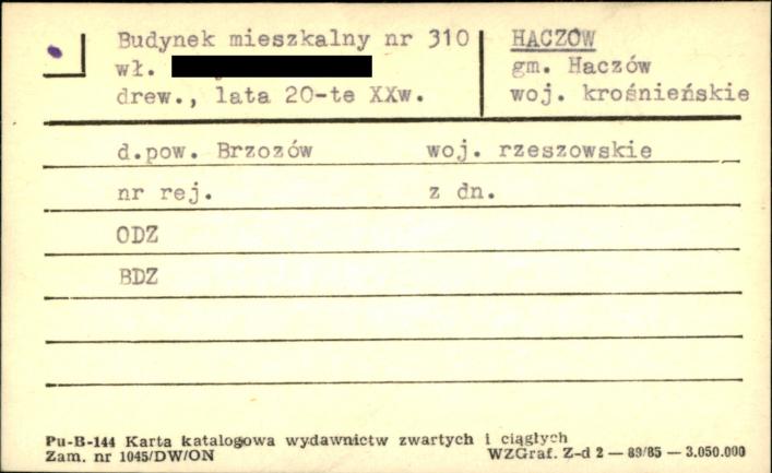 budynek mieszkalny, skan 1