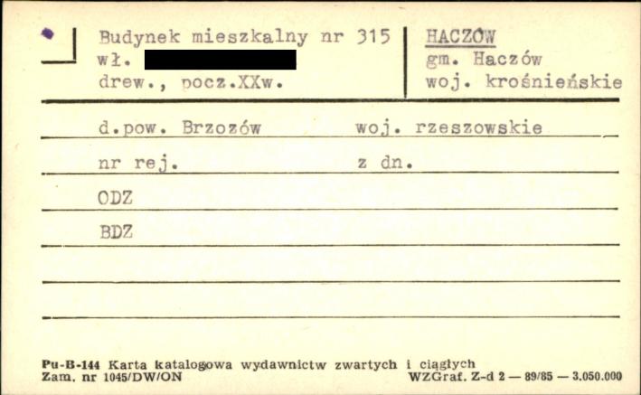 budynek mieszkalny, skan 1