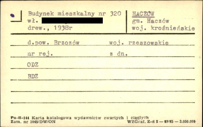 budynek mieszkalny, skan 1