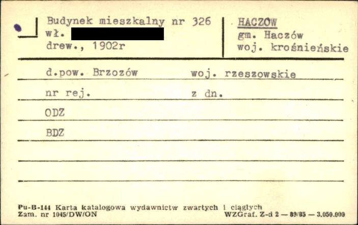 budynek mieszkalny, skan 1