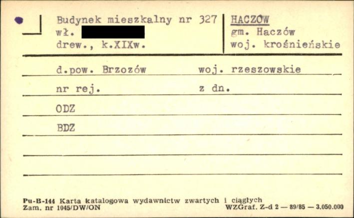 budynek mieszkalny, skan 1
