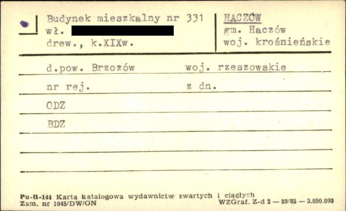 budynek mieszkalny, skan 1