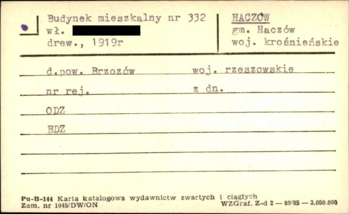 budynek mieszkalny, skan 1