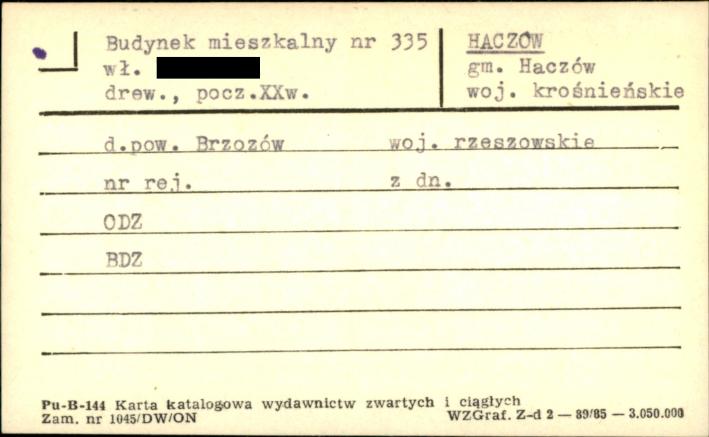 budynek mieszkalny, skan 1