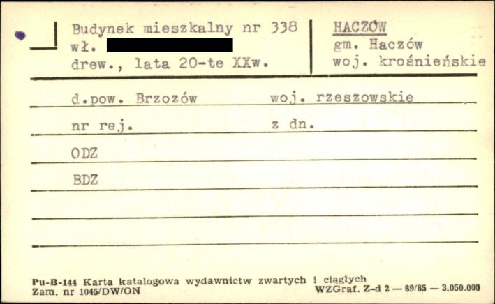 budynek mieszkalny, skan 1