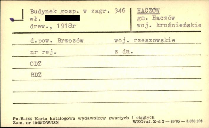 budynek gospodarczy w zagrodzie, skan 1