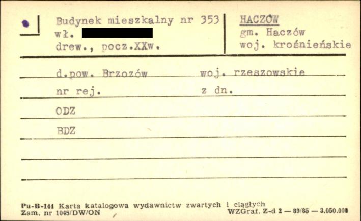 budynek mieszkalny, skan 1