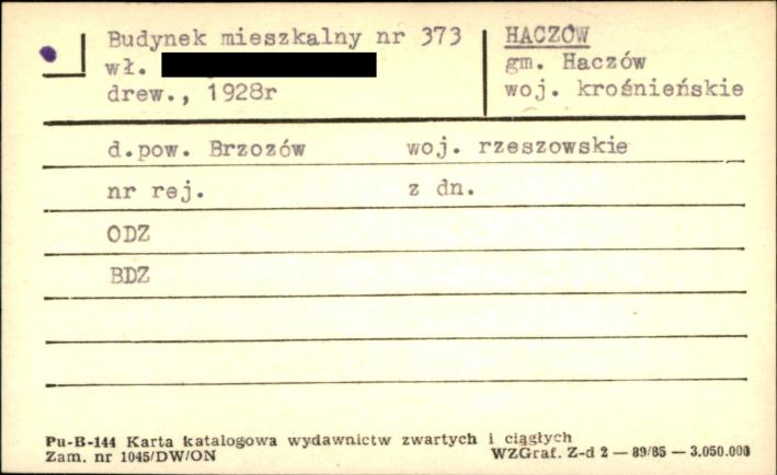 budynek mieszkalny, skan 1