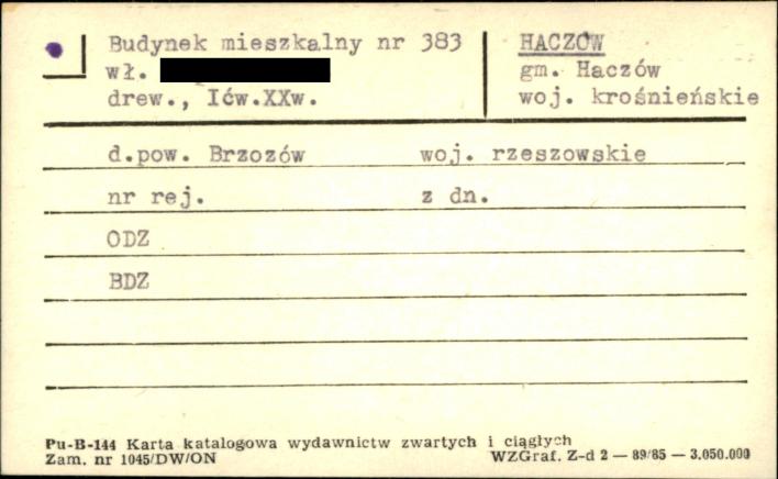 budynek mieszkalny, skan 1