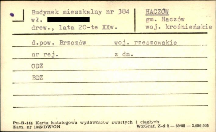 budynek mieszkalny, skan 1