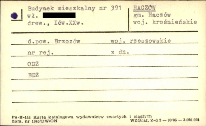 budynek mieszkalny, skan 1