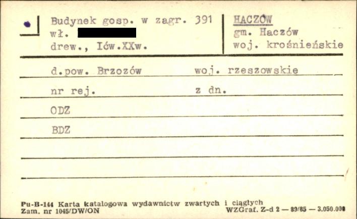 budynek gospodarczy w zagrodzie, skan 1