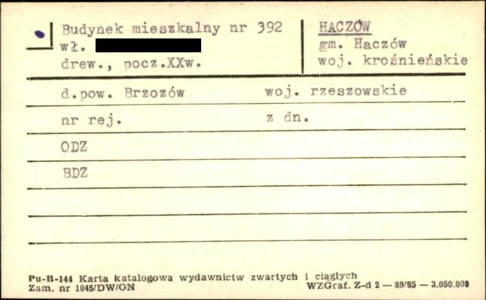 budynek mieszkalny, skan 1