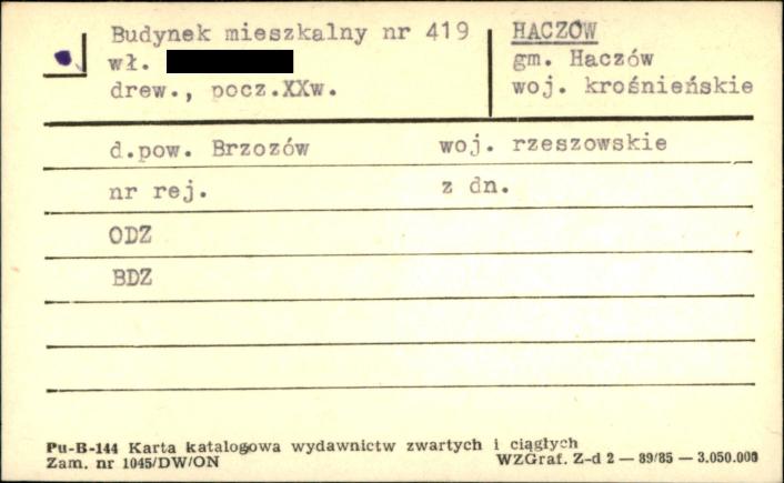 budynek mieszkalny, skan 1