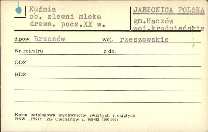 kuźnia ob. rozlewni mleka, skan 1
