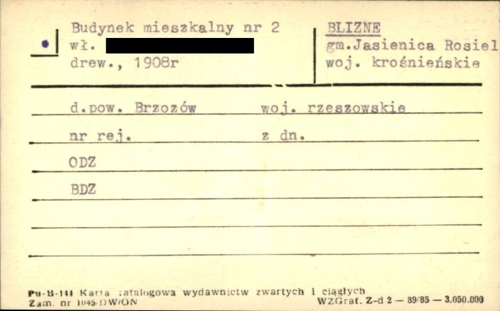 budynek mieszkalny, skan 1