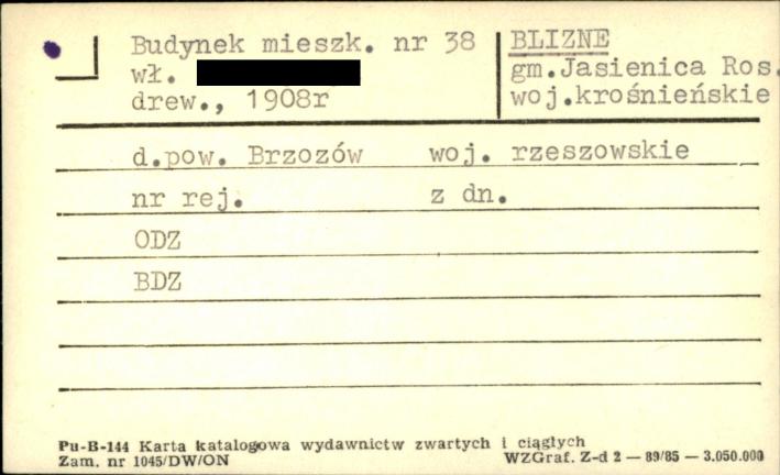 budynek mieszkalny, skan 1