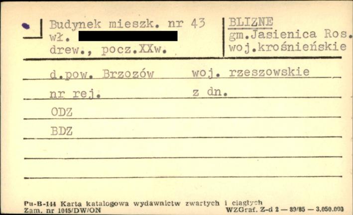budynek mieszkalny, skan 1