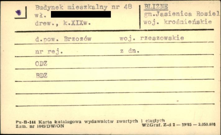 budynek mieszkalny, skan 1