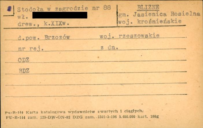 stodoła w zagrodzie, skan 1