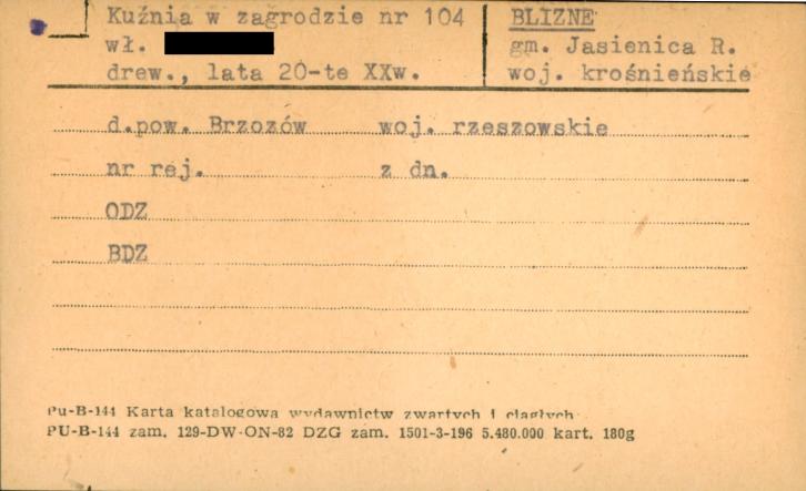 kuźnia w zagrodzie, skan 1