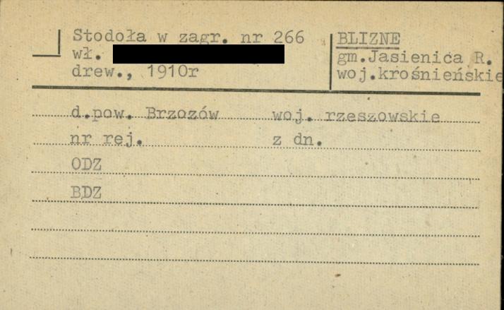 stodoła w zagrodzie, skan 1