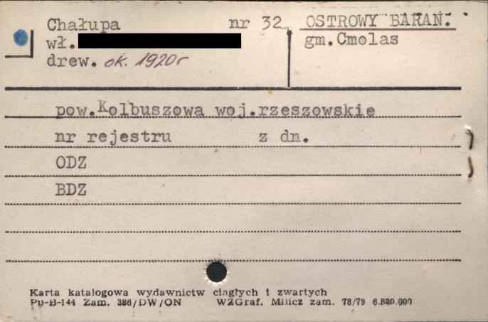 chałupa, skan 1