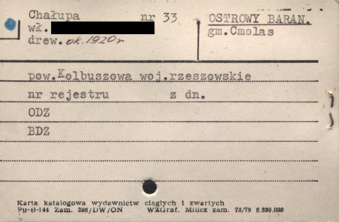 chałupa, skan 1
