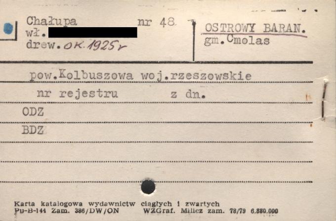 chałupa, skan 1