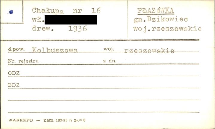 chałupa, skan 1