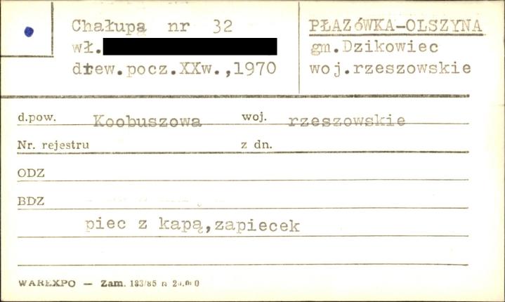 chałupa, skan 1