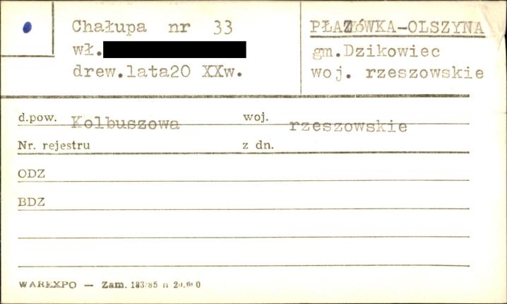 chałupa, skan 1