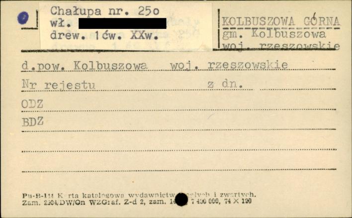 chałupa, skan 1