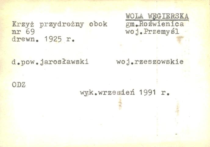krzyż przydrożny, skan 1