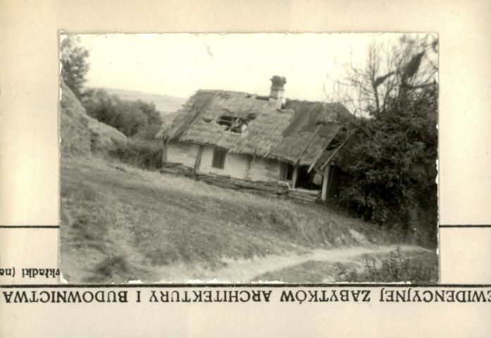 dom b. nr (pod strzechą) opuszczony, skan 2