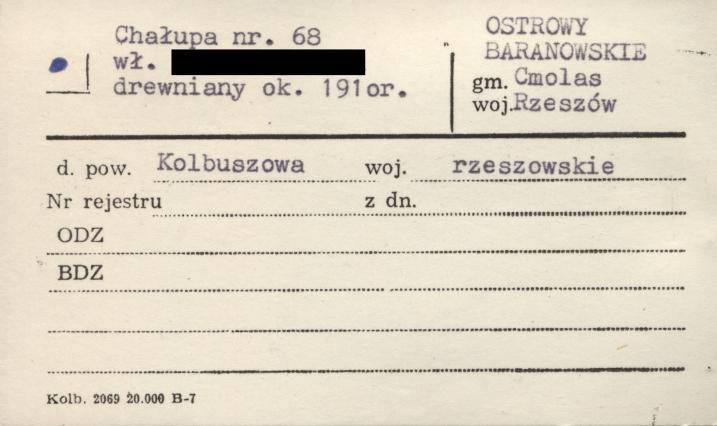 chałupa, skan 1