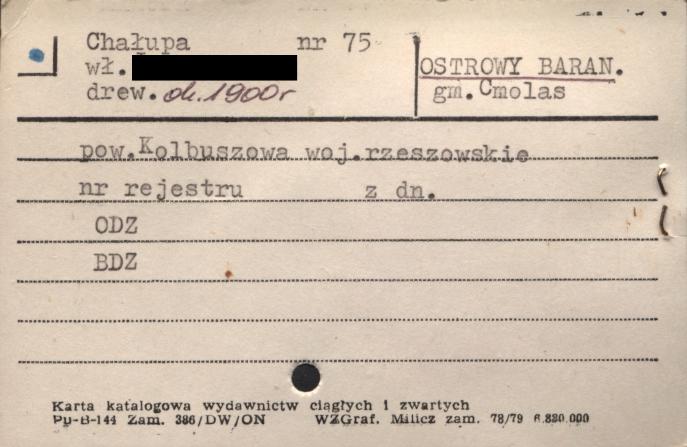 chałupa, skan 1