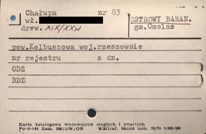 chałupa, skan 1
