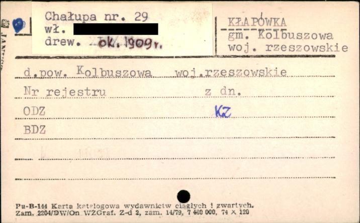 chałupa, skan 1