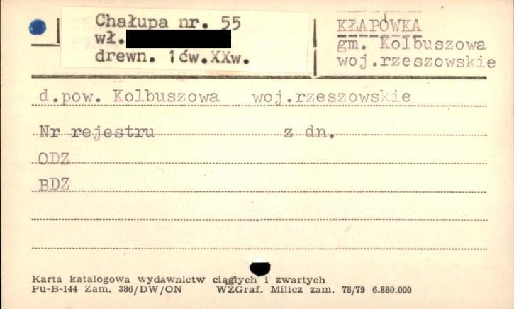 chałupa, skan 1