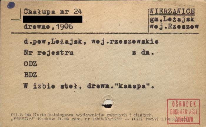 chałupa, skan 1