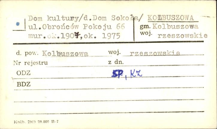 dom kultury (d. Dom Sokoła), skan 1