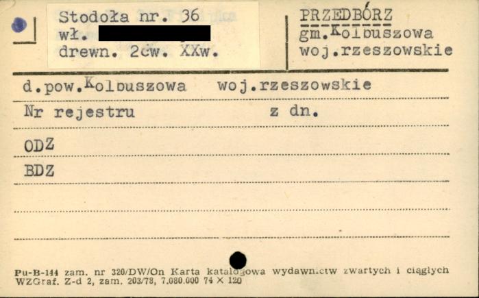 stodoła, skan 1